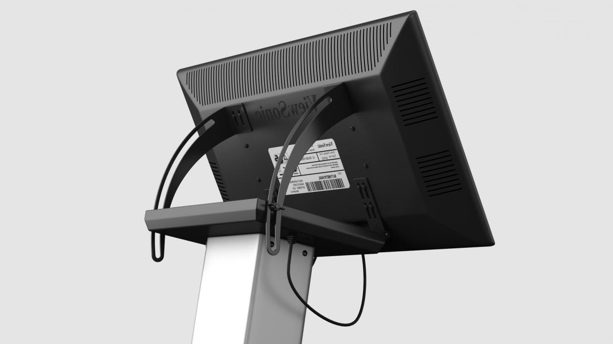 3D model Viewsonic Security Scanner Monitor Stand