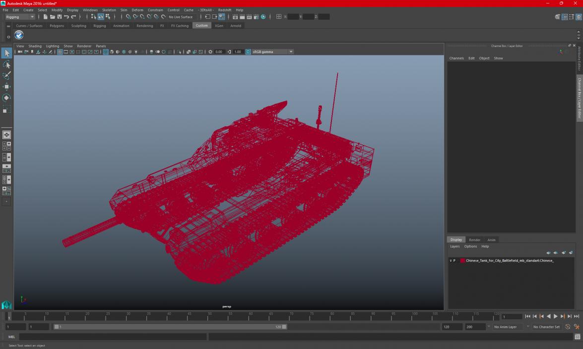 3D model Norinco VT-4 Chinese Tank