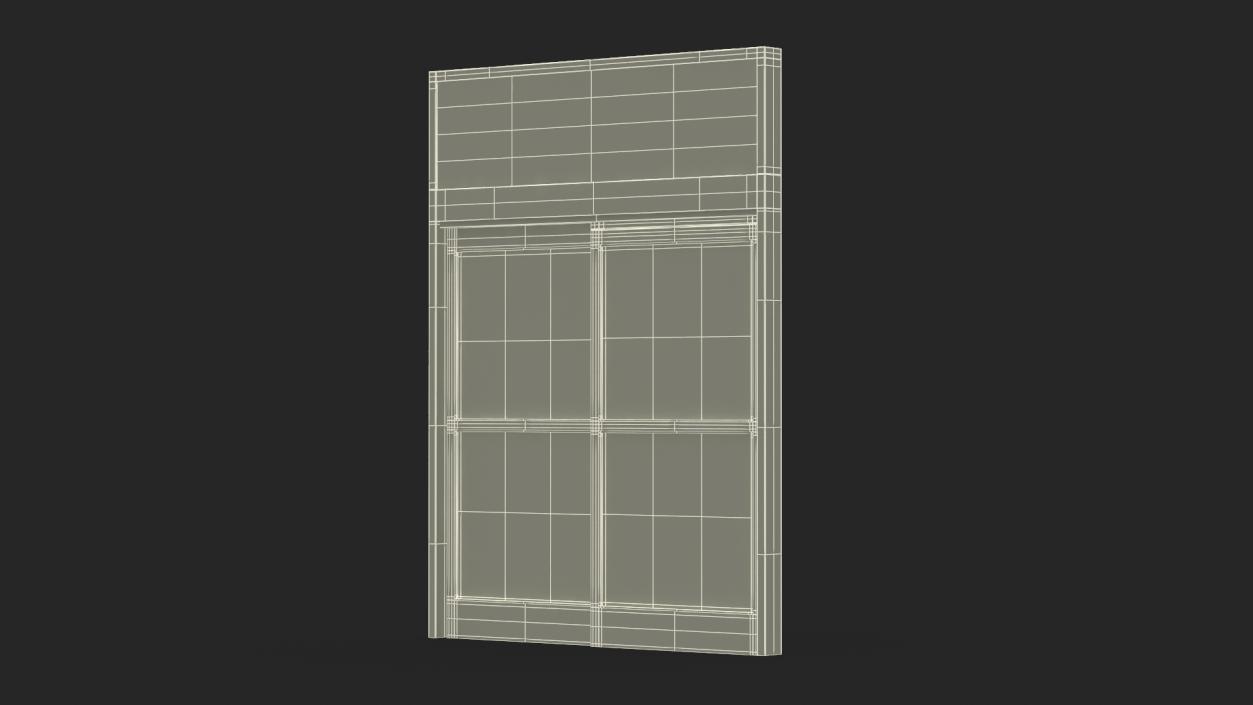 Concealed Sliding Door System 3D model