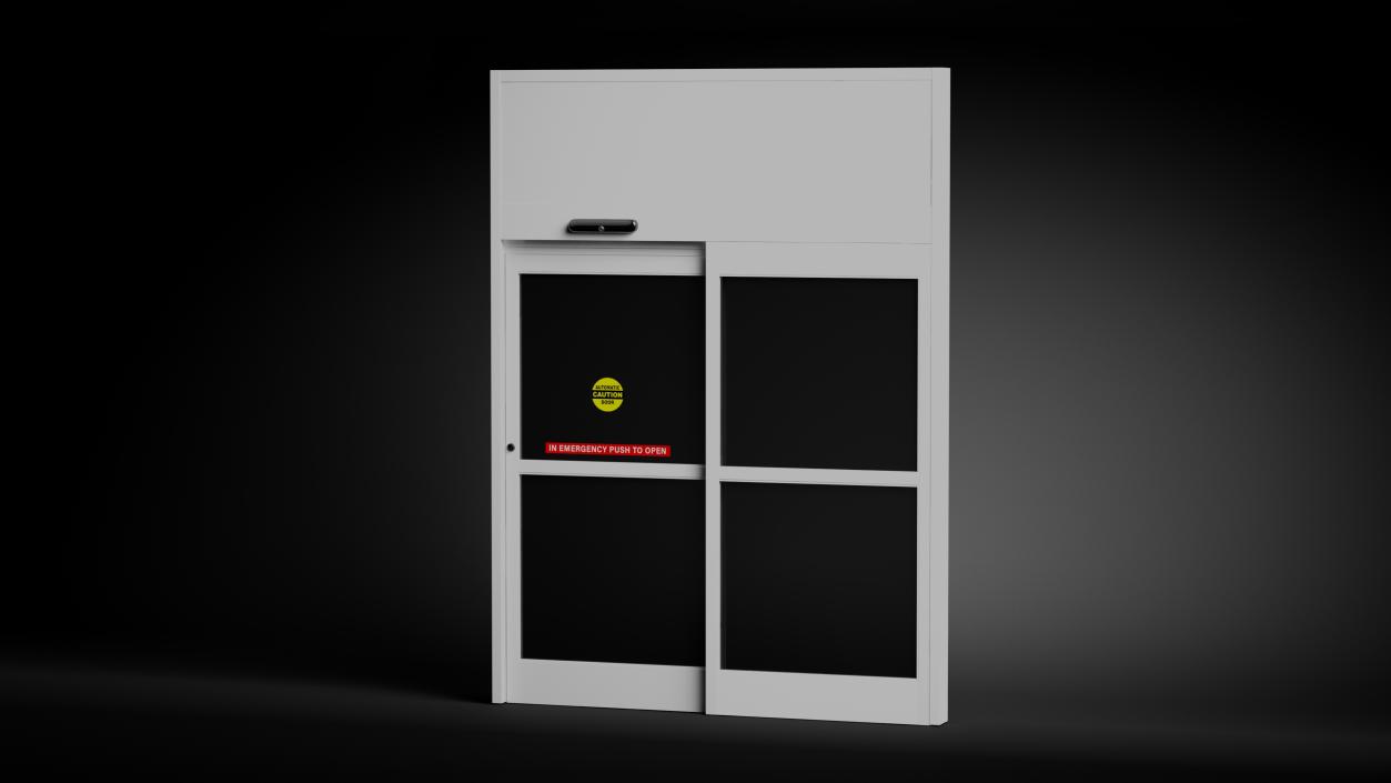 Concealed Sliding Door System 3D model