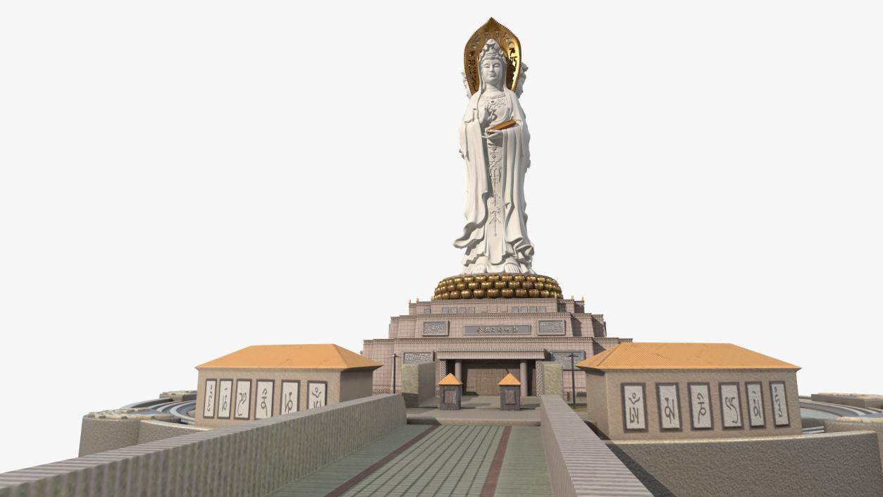 3D Guanyin of Nanshan model