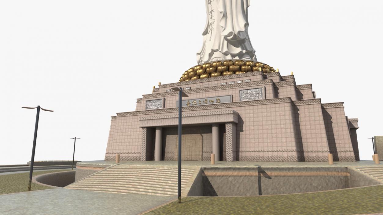 3D Guanyin of Nanshan model