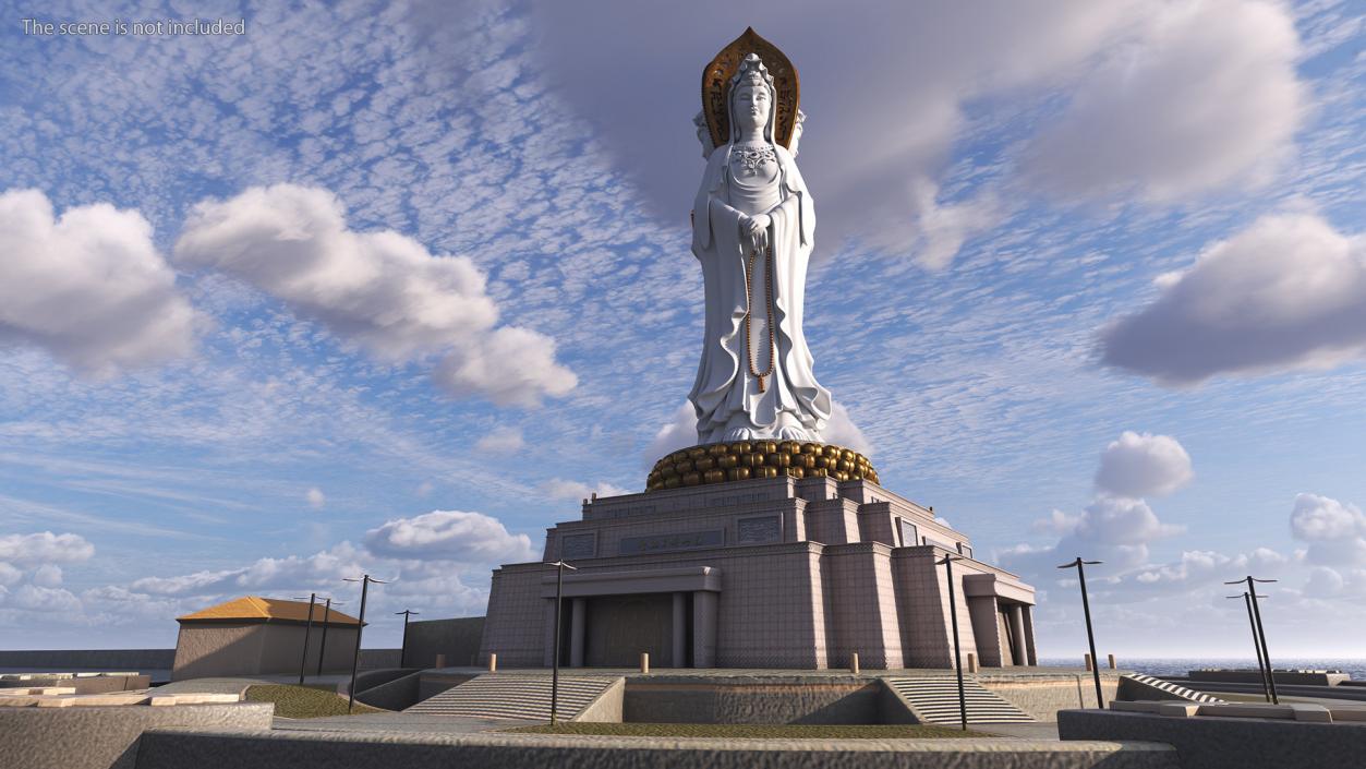 3D Guanyin of Nanshan model