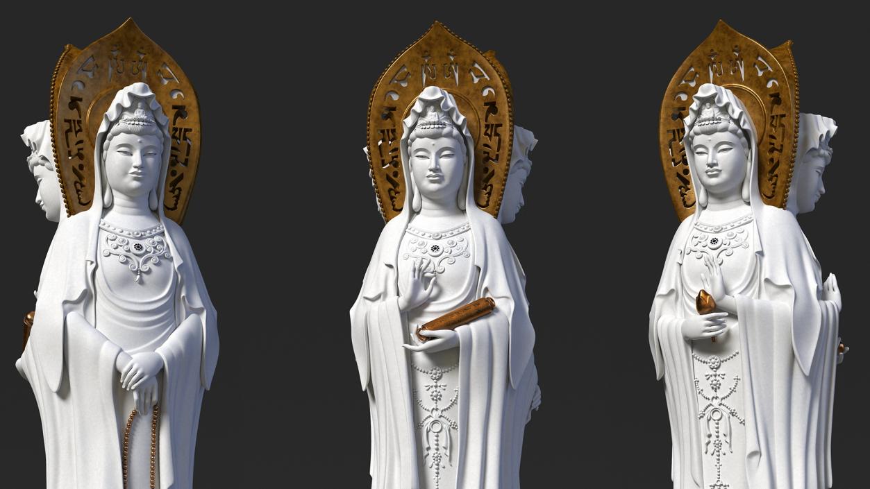 3D Guanyin of Nanshan model