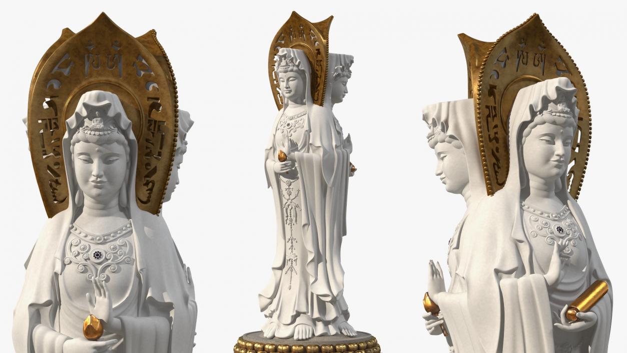 3D Guanyin of Nanshan model