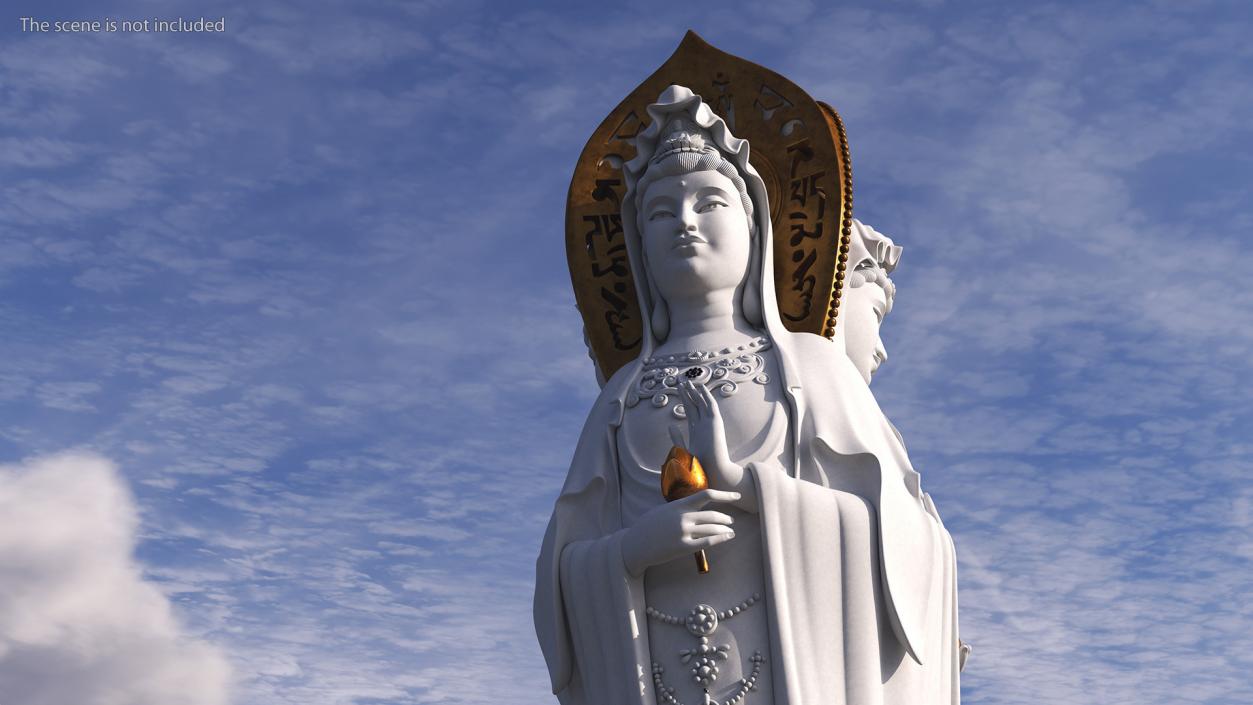 3D Guanyin of Nanshan model