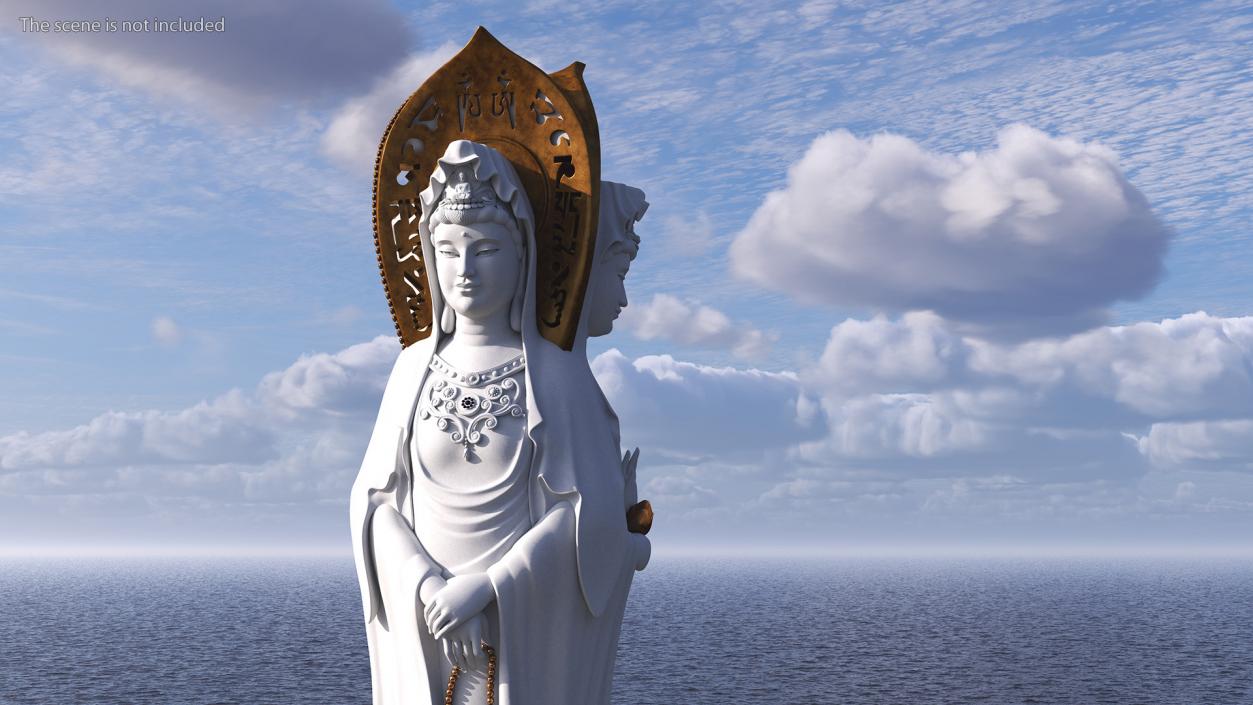 3D Guanyin of Nanshan model