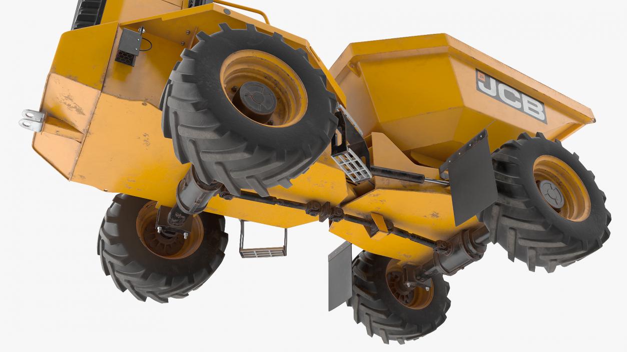 3D JCB 6T-1 Site Dumper Dirty