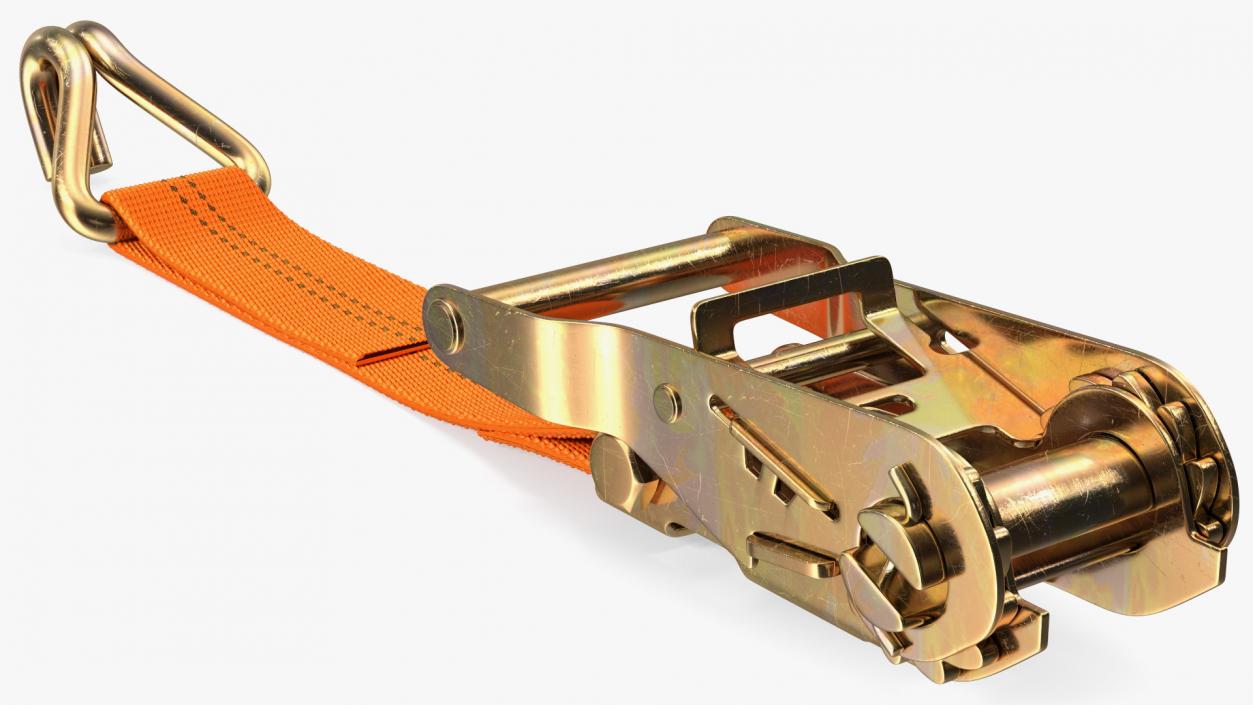 Ratchet Strap Tie Down 3D