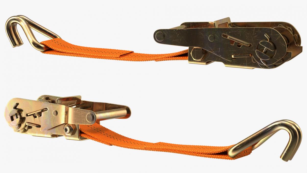 Ratchet Strap Tie Down 3D