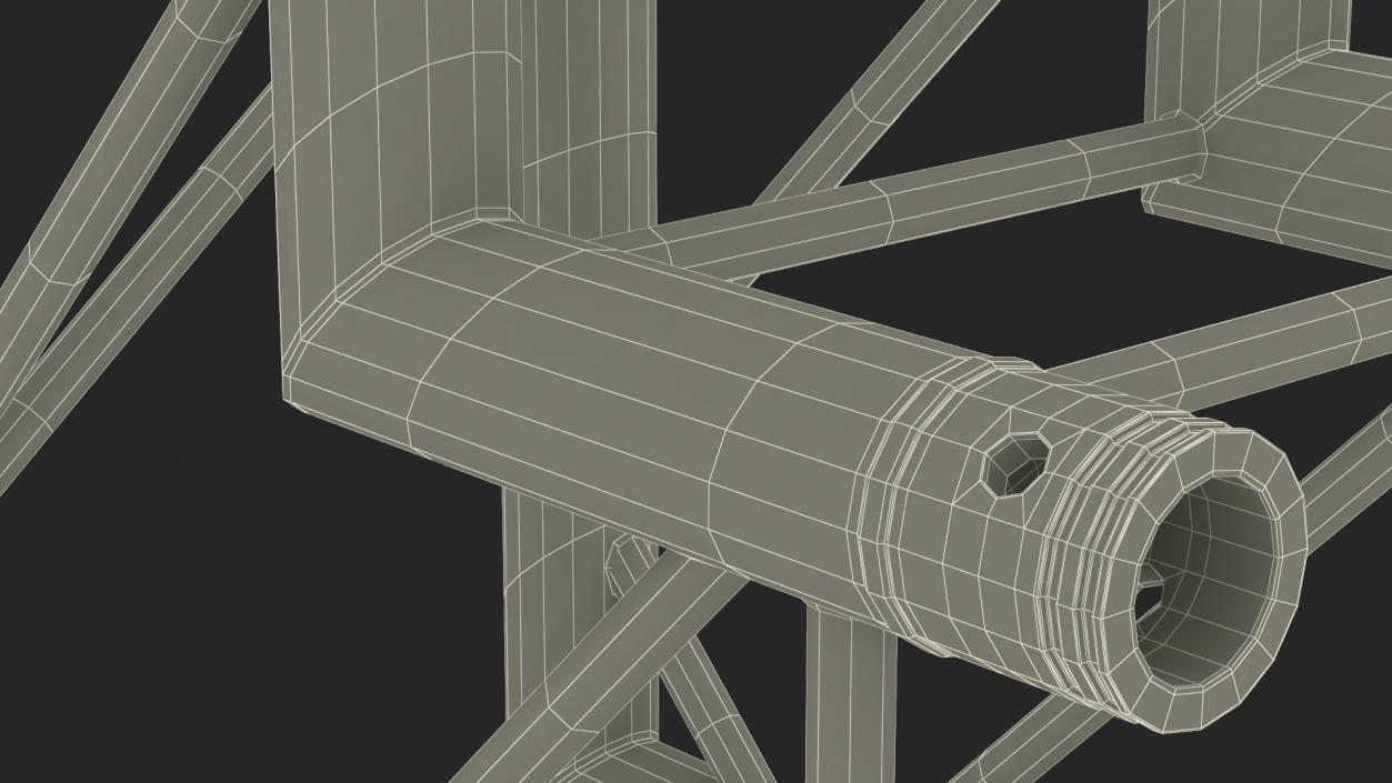 Corner Square Truss Modular 2 3D model