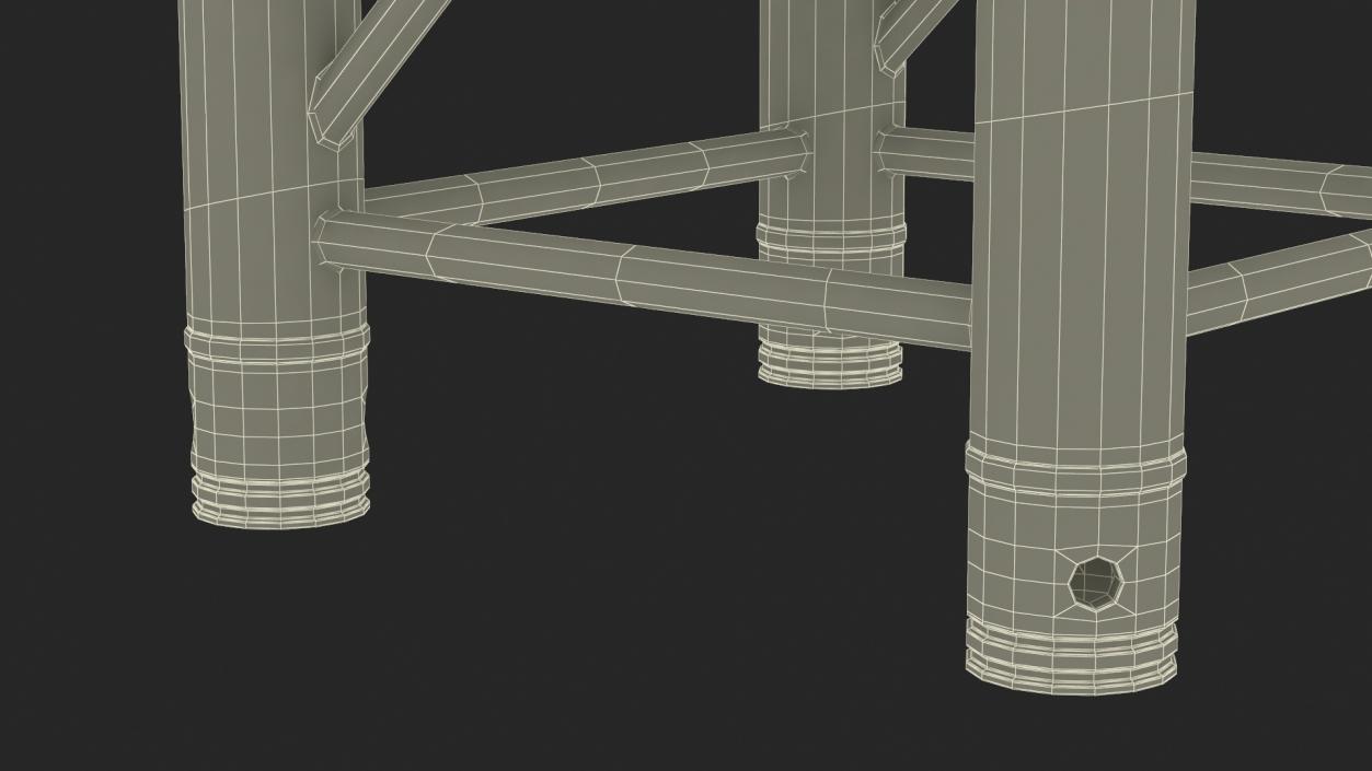 Corner Square Truss Modular 2 3D model