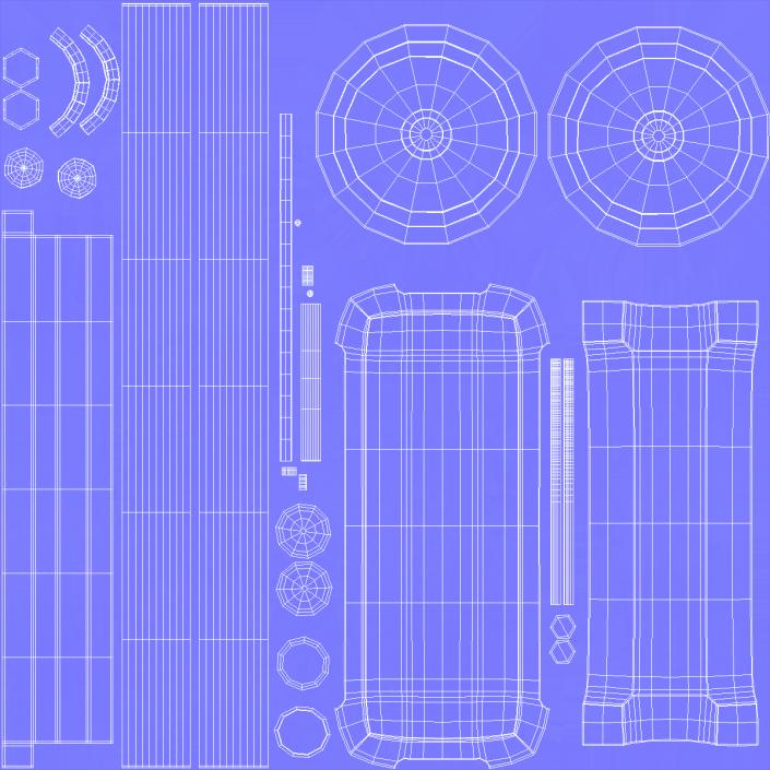 3D Maxwell Wheel Apparatus model