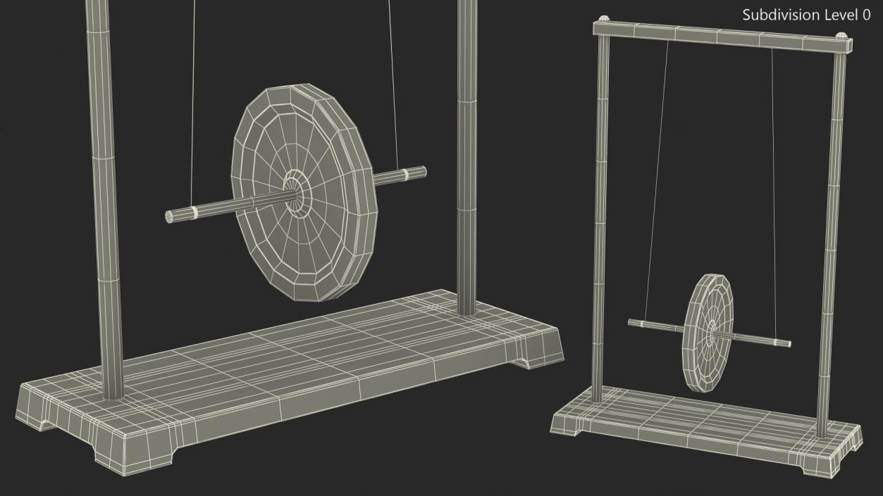 3D Maxwell Wheel Apparatus model