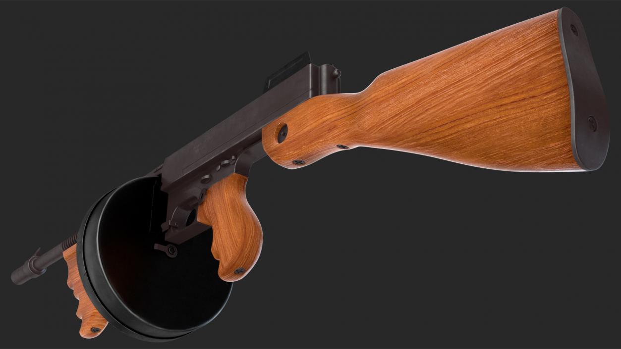 3D Thompson Submachine Gun model