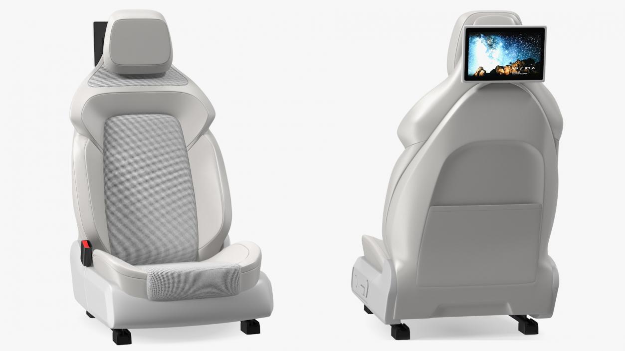 Sony Vision S Front Seat 3D model