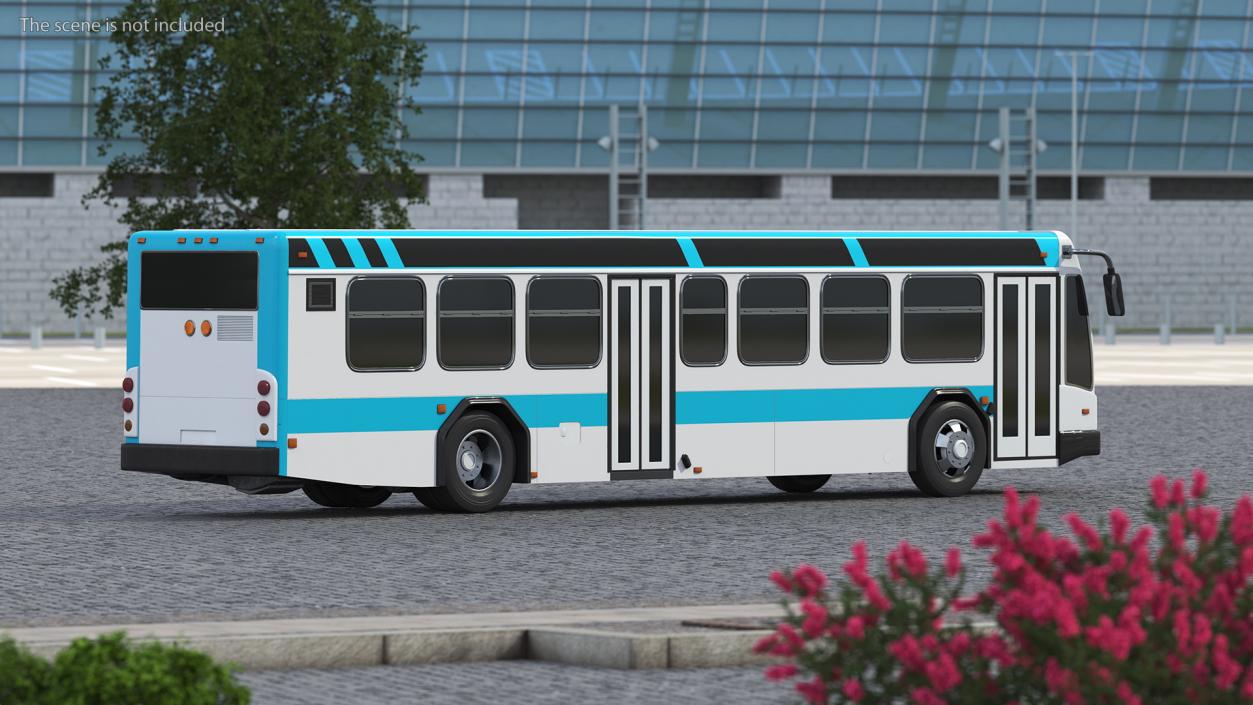 3D Metro Transit Bus Exterior Only