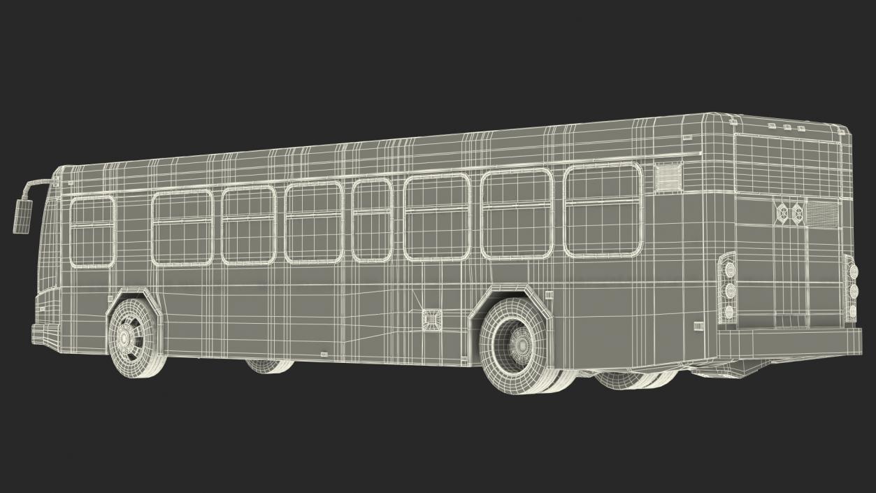 3D Metro Transit Bus Exterior Only