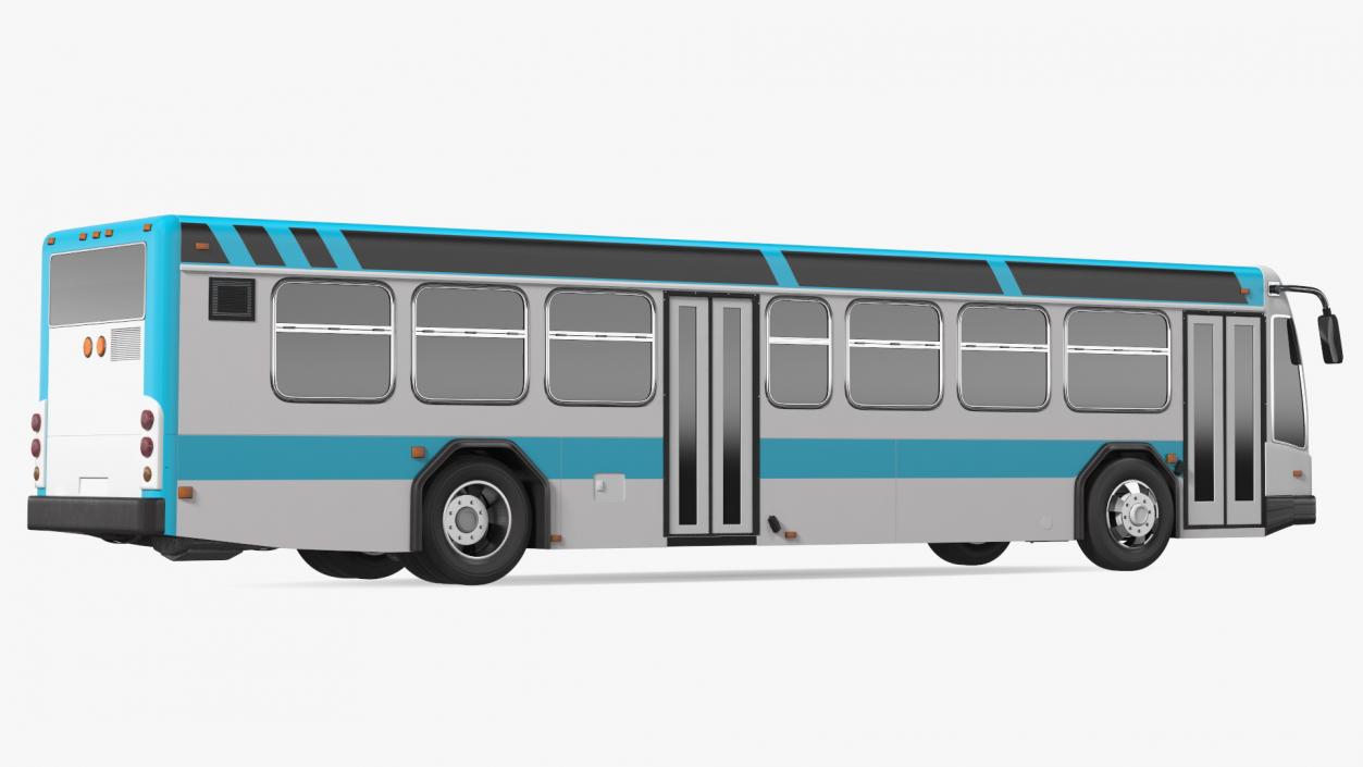 3D Metro Transit Bus Exterior Only