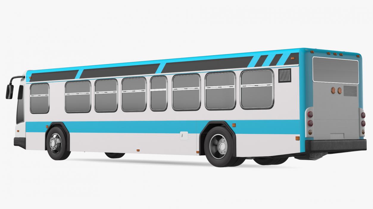 3D Metro Transit Bus Exterior Only