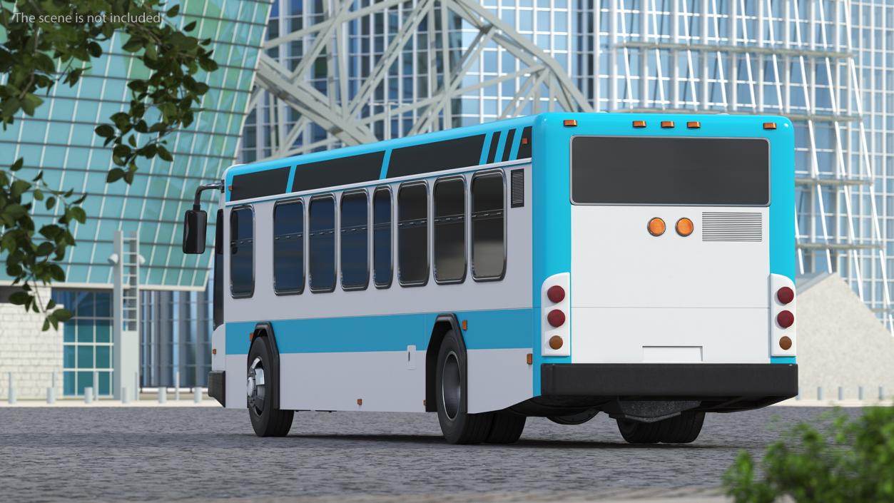 3D Metro Transit Bus Exterior Only