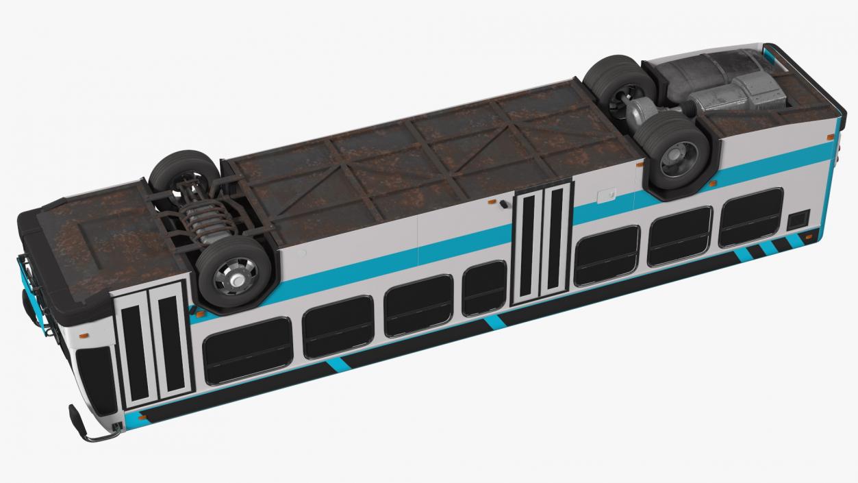 3D Metro Transit Bus Exterior Only