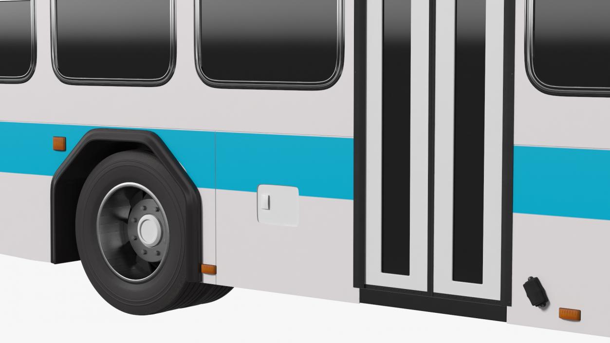 3D Metro Transit Bus Exterior Only