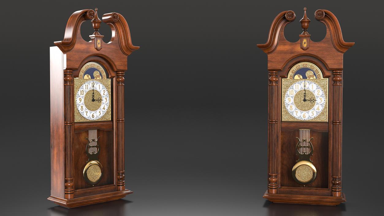 Antique Clocks Collection 2 3D