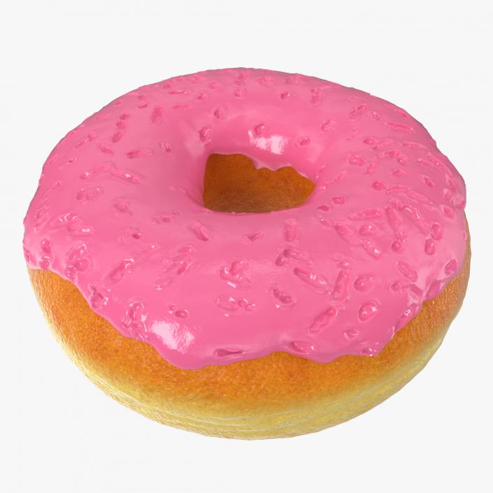 3D model Pink Donut