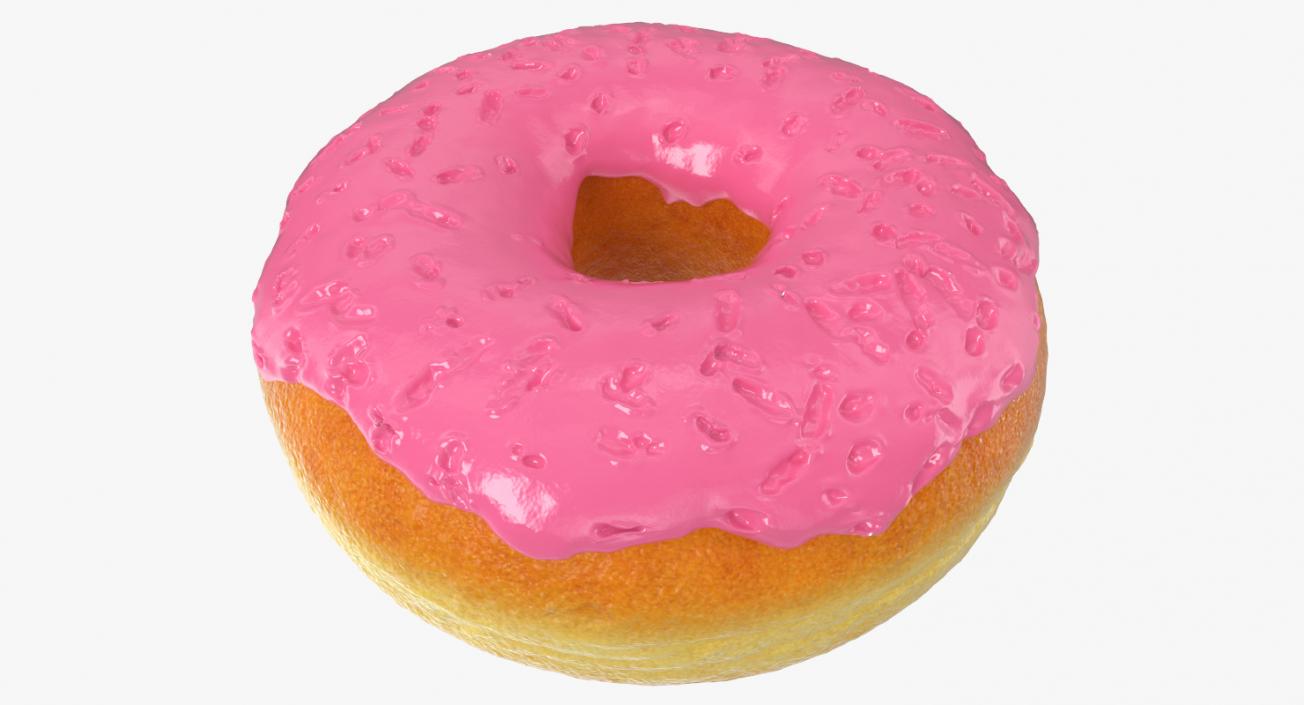 3D model Pink Donut