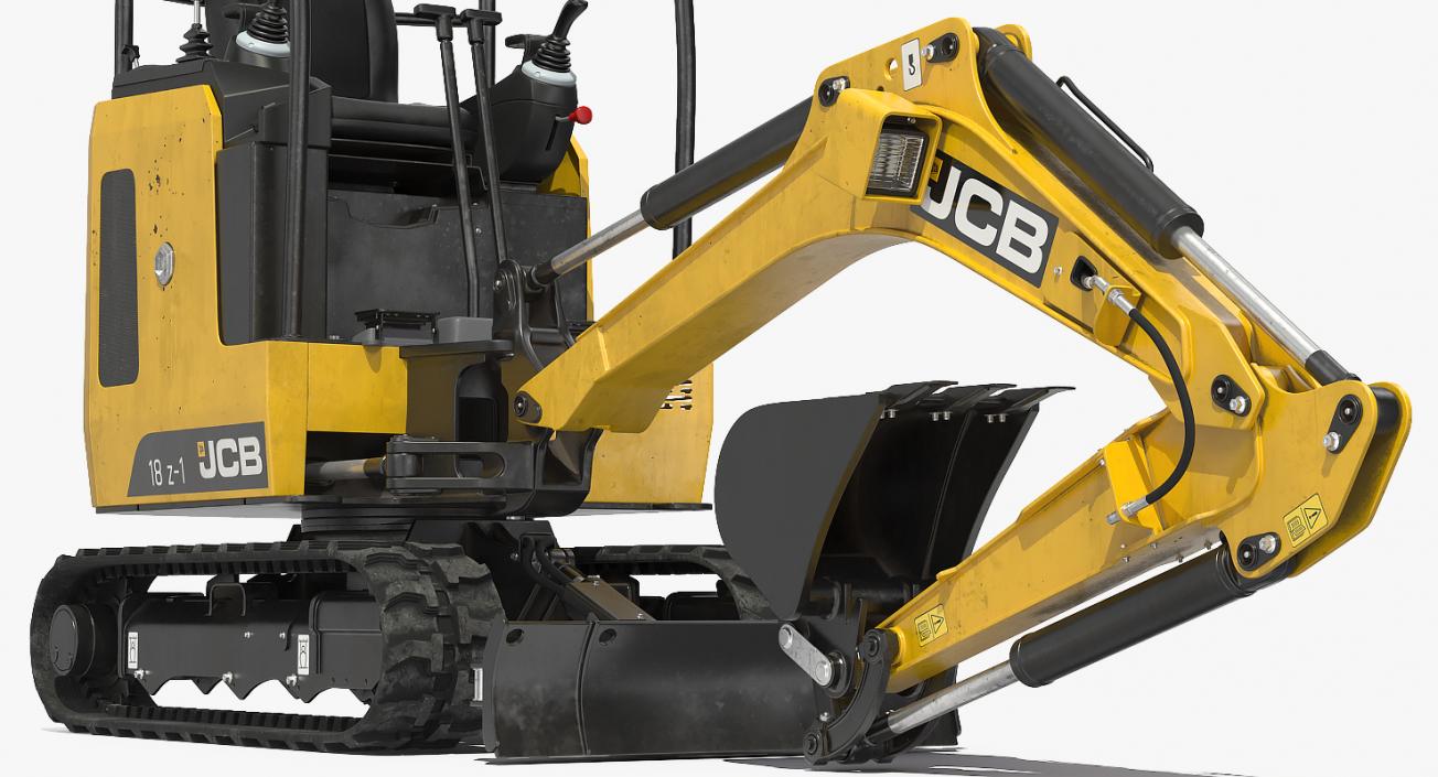 Tracked Mini Excavator JCB Dirty 3D