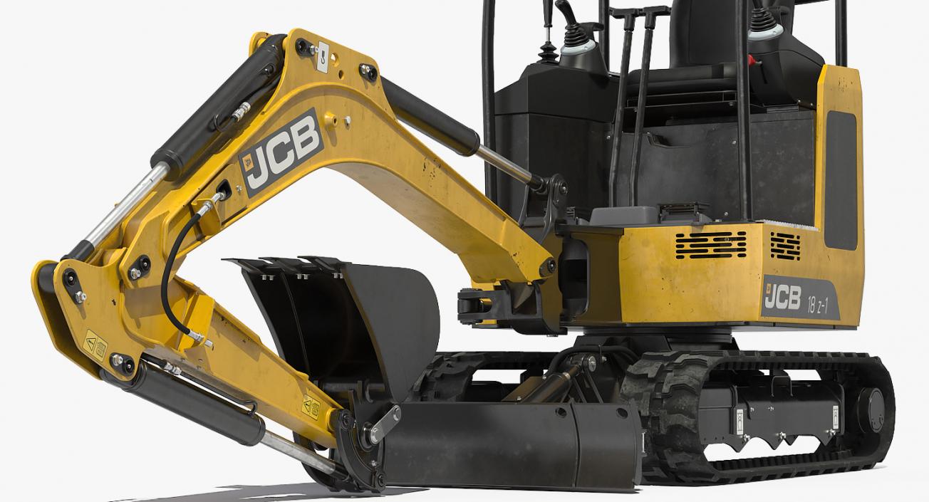 Tracked Mini Excavator JCB Dirty 3D