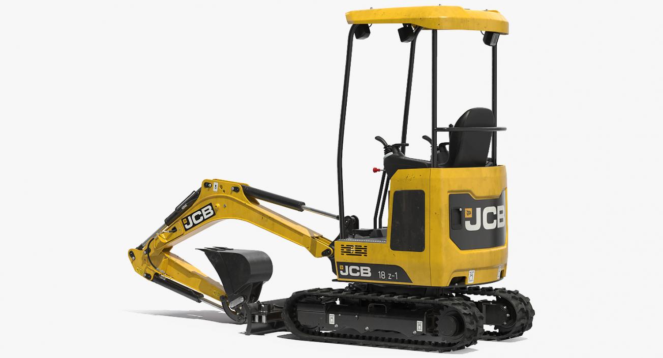 Tracked Mini Excavator JCB Dirty 3D