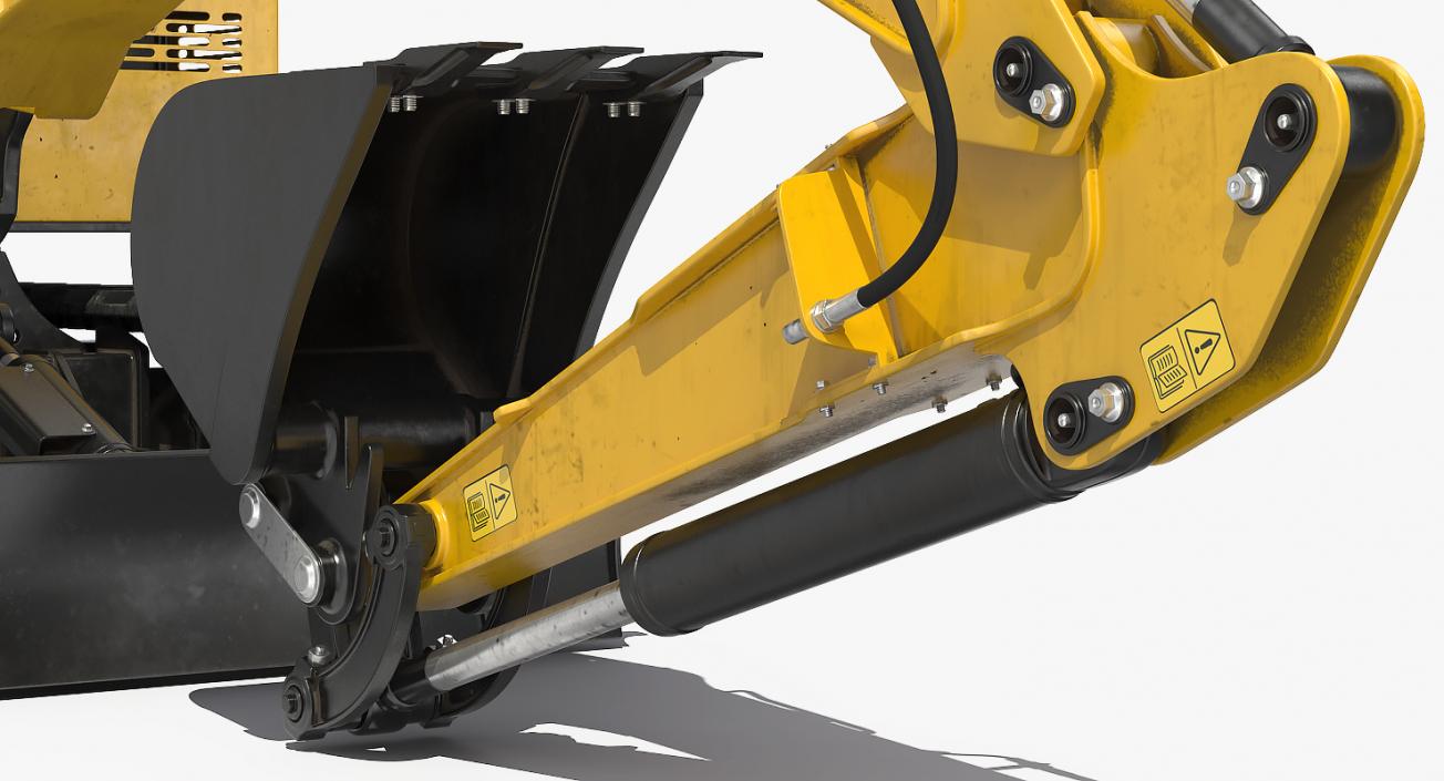 Tracked Mini Excavator JCB Dirty 3D