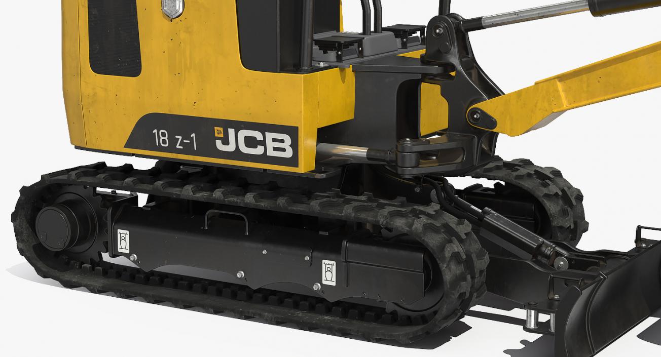 Tracked Mini Excavator JCB Dirty 3D