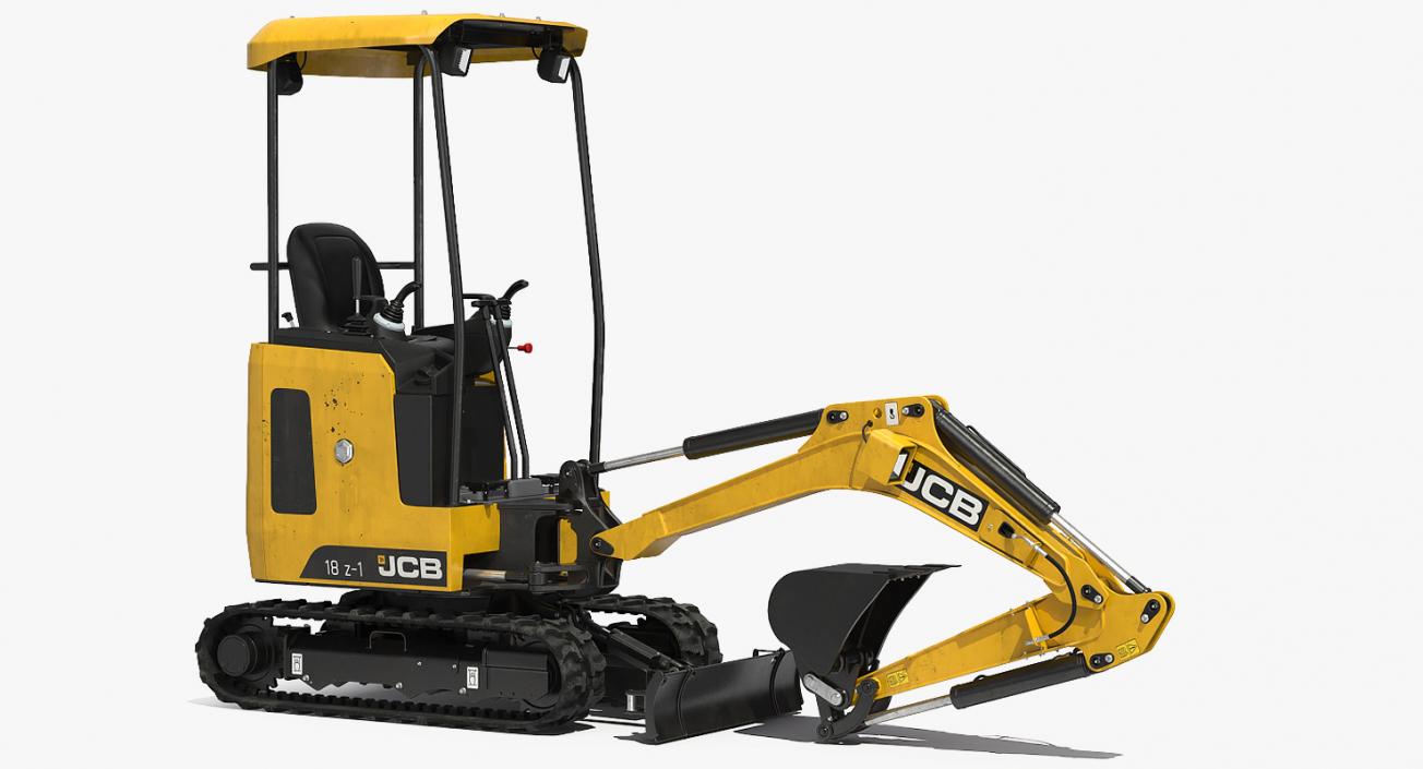 Tracked Mini Excavator JCB Dirty 3D