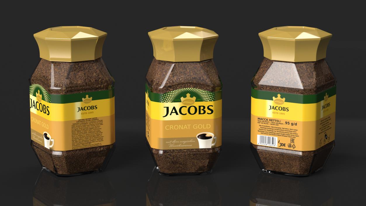 Coffee Jars Collection 3D