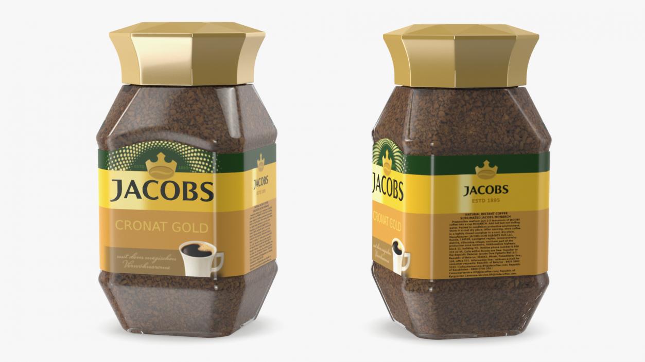 Coffee Jars Collection 3D