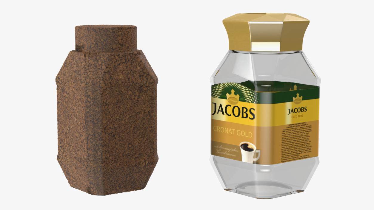 Coffee Jars Collection 3D