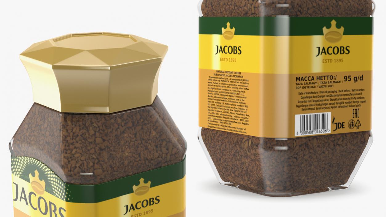 Coffee Jars Collection 3D