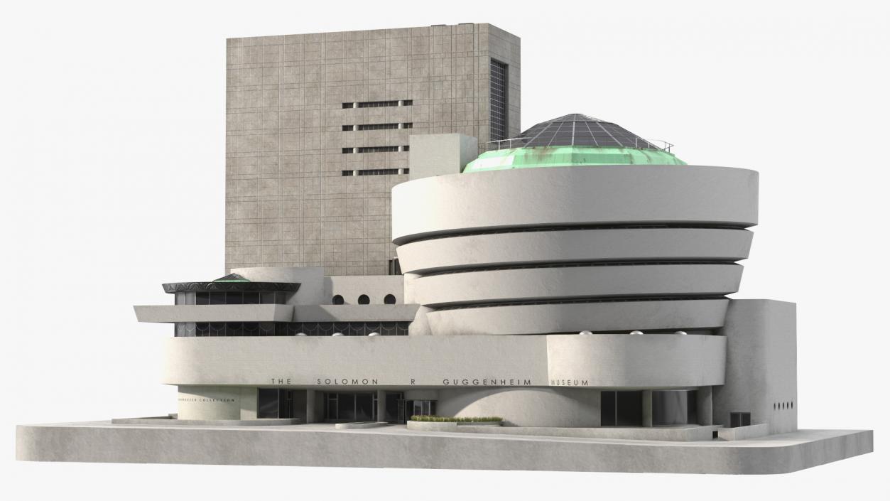 3D model Solomon Guggenheim Museum