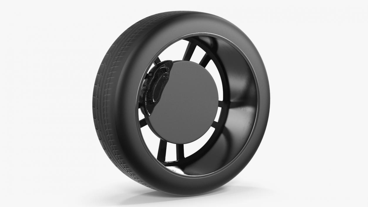 3D Porsche Cayenne Wheel 2 model