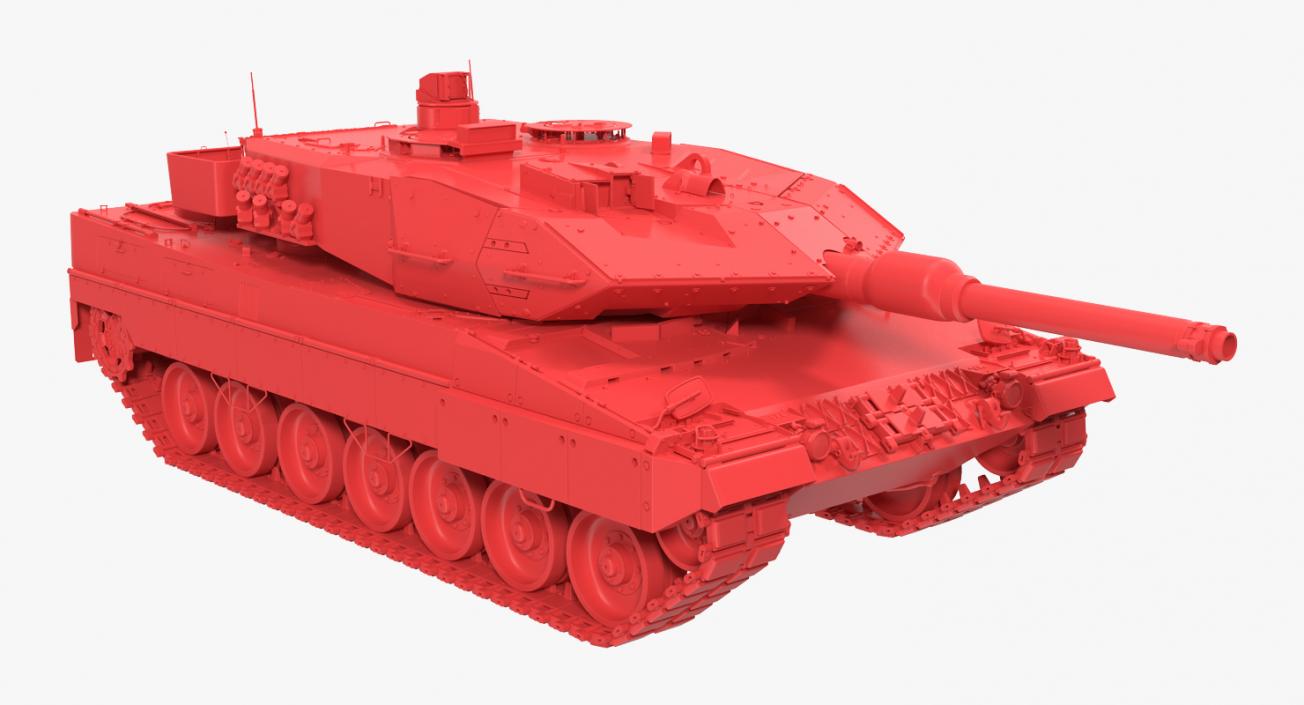 German Battle Tank Leopard 2A5 Desert 3D