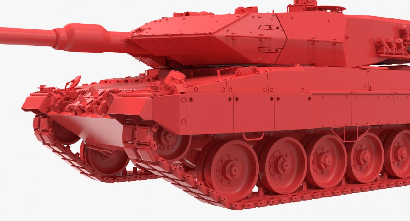 German Battle Tank Leopard 2A5 Desert 3D