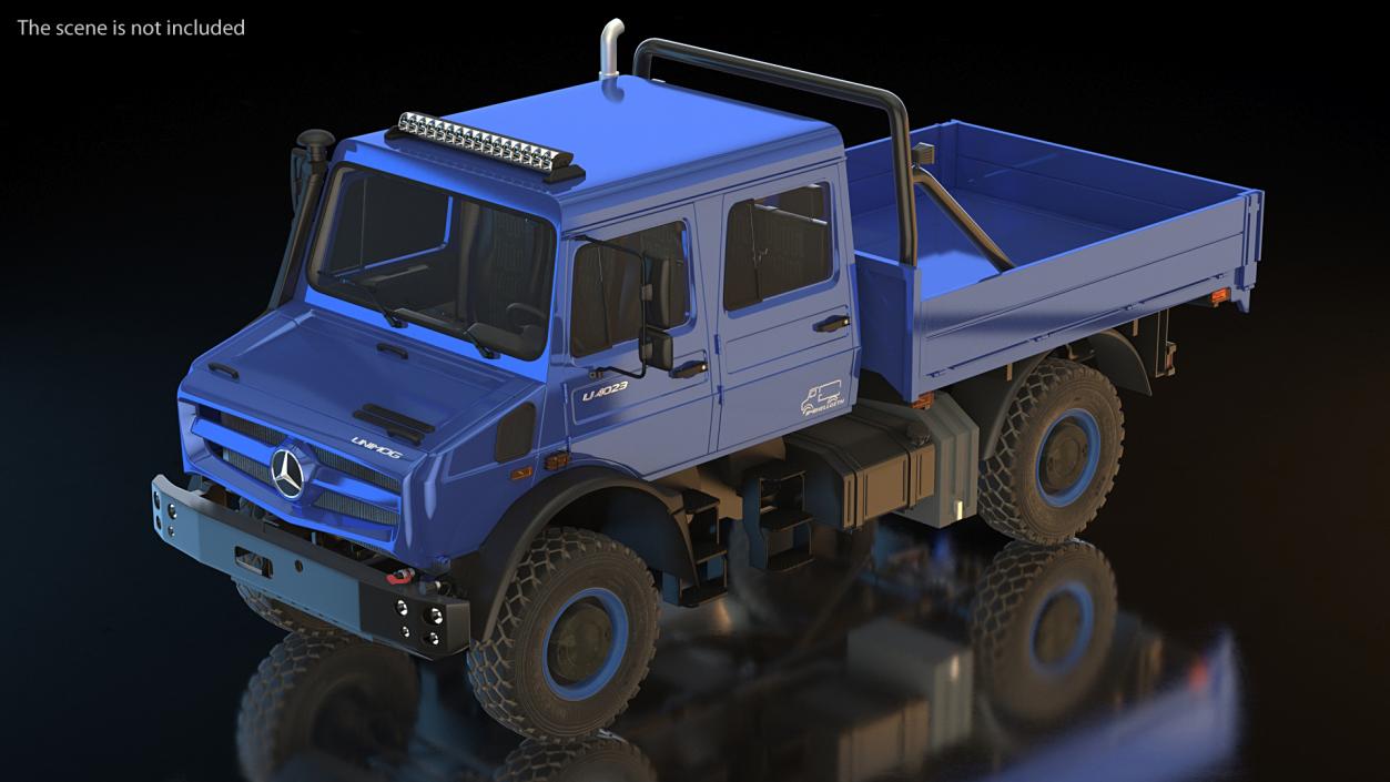 3D Mercedes Benz Trucks Collection