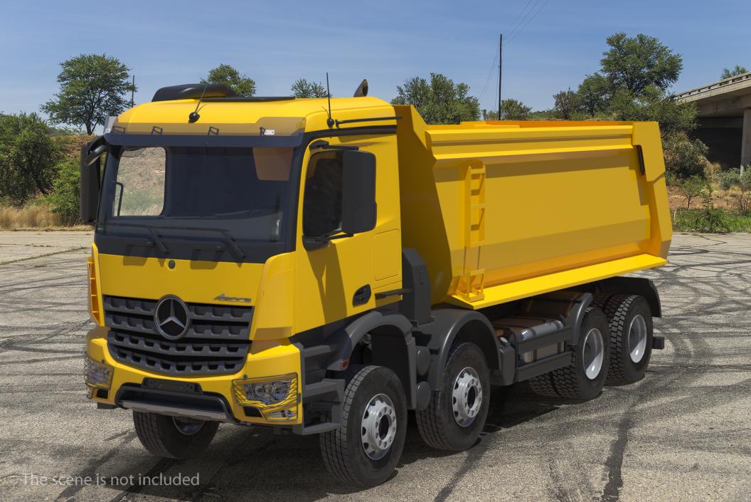 3D Mercedes Benz Trucks Collection