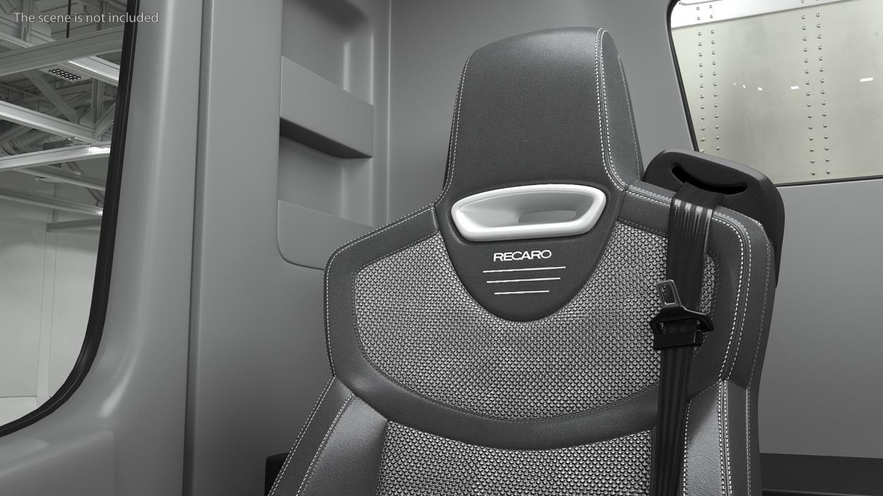 Premium Truck Driver Seat Recaro C 7000 3D model