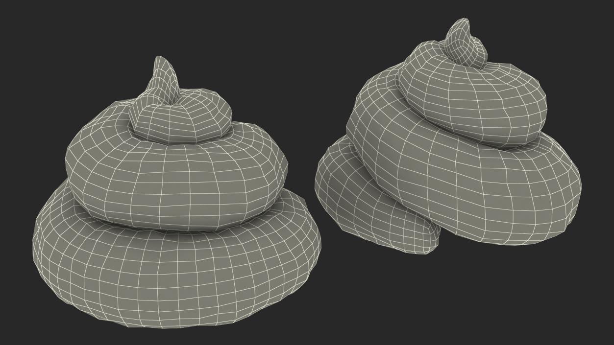 Pile Of Crap Golden 3D model