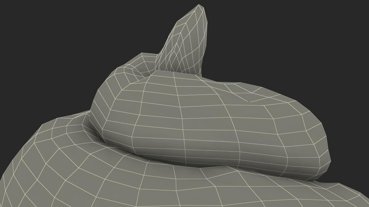 Pile Of Crap Golden 3D model