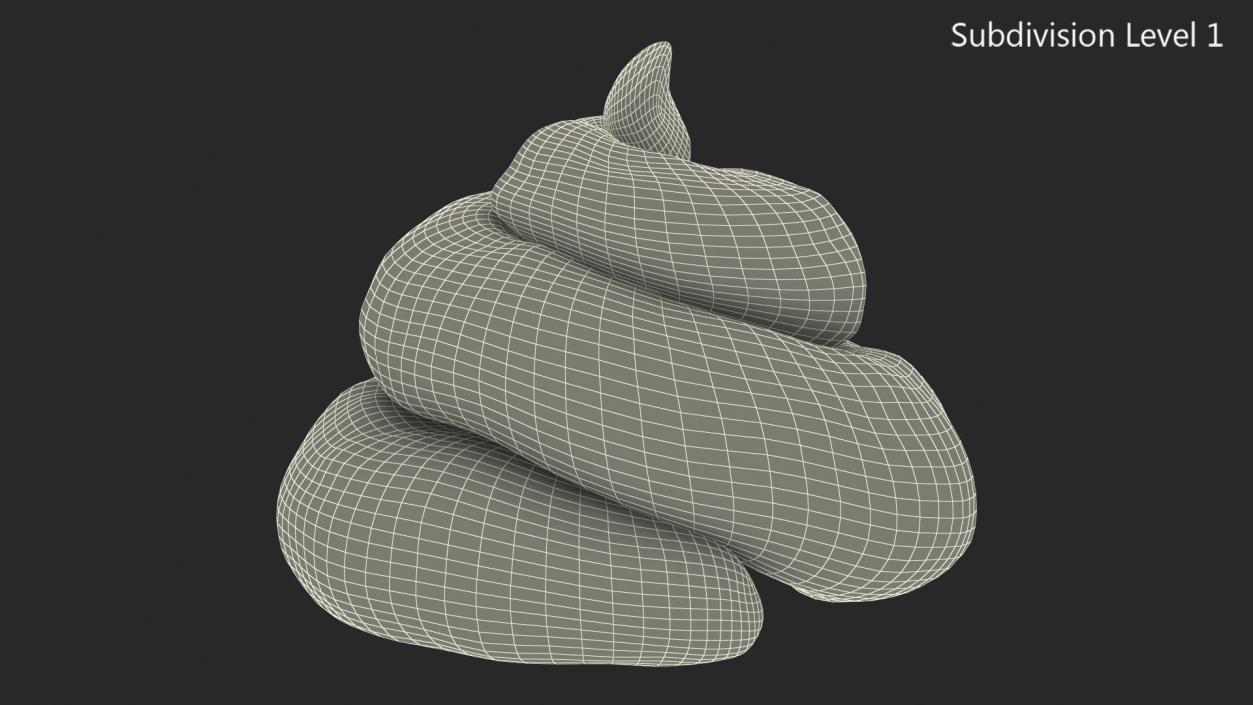 Pile Of Crap Golden 3D model